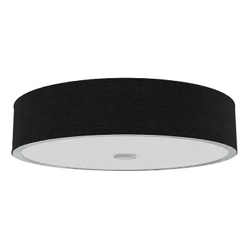 Open Design OR86560 - Stropné svietidlo ZALINDRO 4xE27/15W/230V, priemer 54,5 cm, čierna/chróm