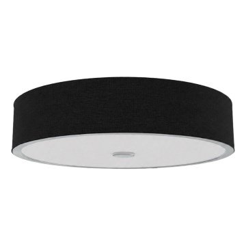 Open Design OR86577 - stropné svietidlo ZALINDRO 6×E27/15 W/230 V, priemer 74,5 cm, čierna/chróm