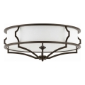 Open Design OR86607 - Stropné svietidlo STESSO 4xE27/12W/230V priemer 65 cm hnedé