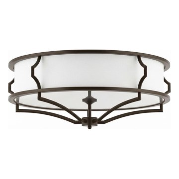Open Design OR86607 - Stropné svietidlo STESSO 4xE27/12W/230V priemer 65 cm hnedé