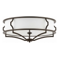 Open Design OR86614 - Stropné svietidlo STESSO 6xE27/12W/230V, priemer 85 cm, hnedé