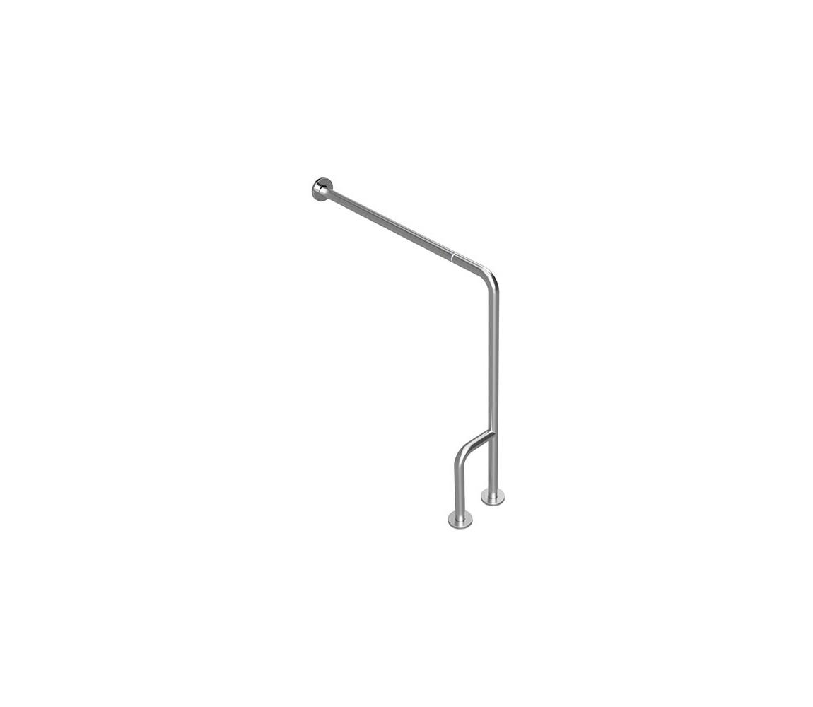 BEMETA Oporné madlo 23x86,6 cm nerez/strieborné 301154132