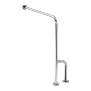 Oporné madlo 23x86,6 cm nerez/strieborné