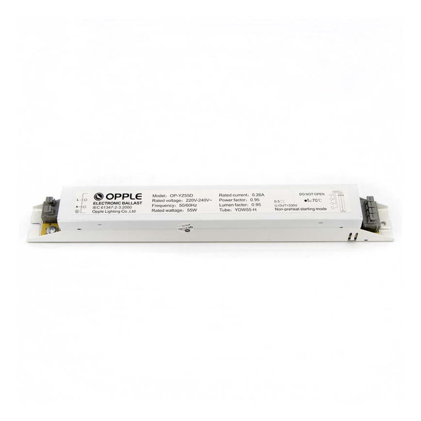 OPPLE 03309 - Elektrický predradník pre žiarivku PLH 55W YZ 55D