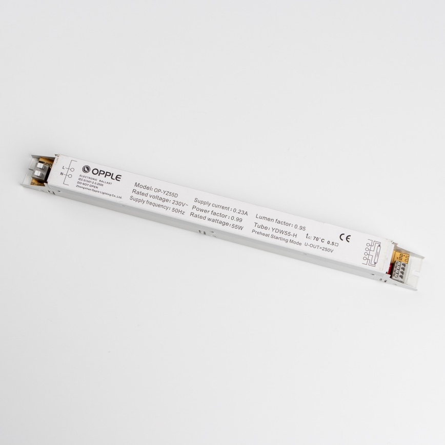 OPPLE 03309 - Elektrický predradník pre žiarivku PLH V2.0 55W YZ 55D