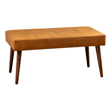 Oranžový taburet VITO 46x92 cm