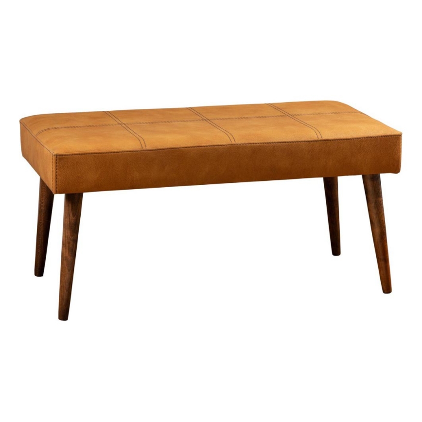 Oranžový taburet VITO 46x92 cm