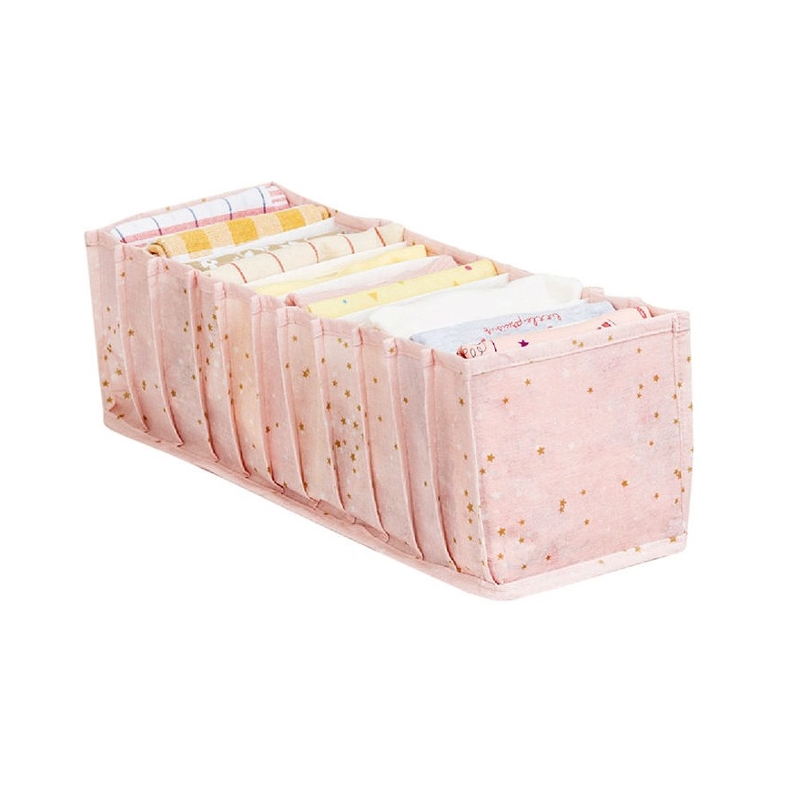 Organizér do skrine 42x16x13 cm ružová
