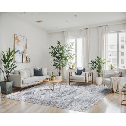Orientálny koberec DOVE-VINTAGE 120x170 cm 2600 g/m2 šedá