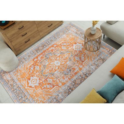 Orientálny koberec DOVE-VINTAGE 160x220 cm 2600 g/m2 oranžový