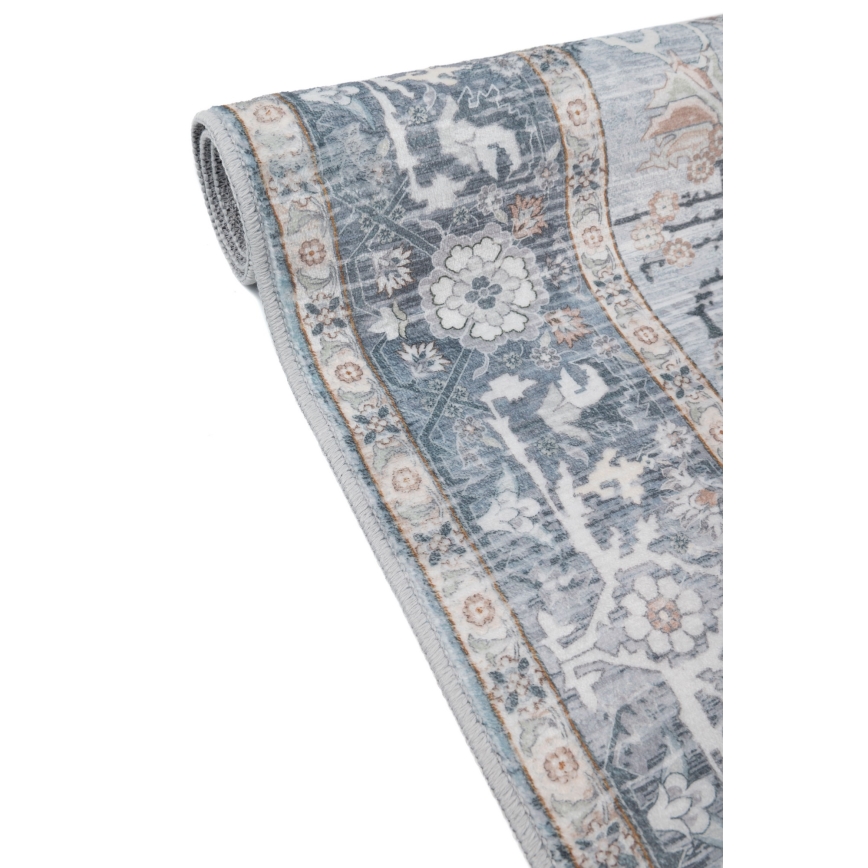 Orientálny koberec DOVE-VINTAGE 160x220 cm 2600 g/m2 sivý