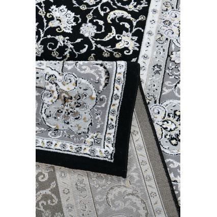 Orientálny koberec GRECE 120x170 cm 2150 g/m2 čierna/šedá/biela