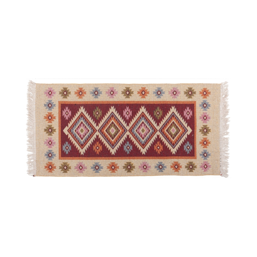 Orientálny koberec KILIM 80x150 cm červený