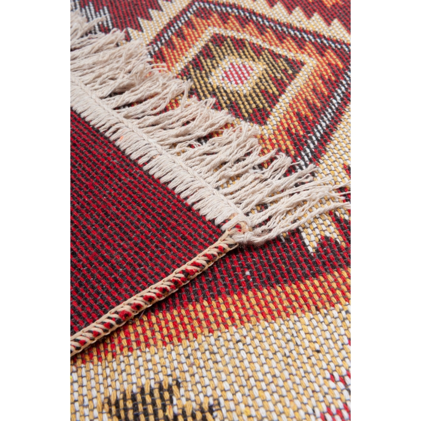 Orientálny koberec KILIM 80x150 cm červený