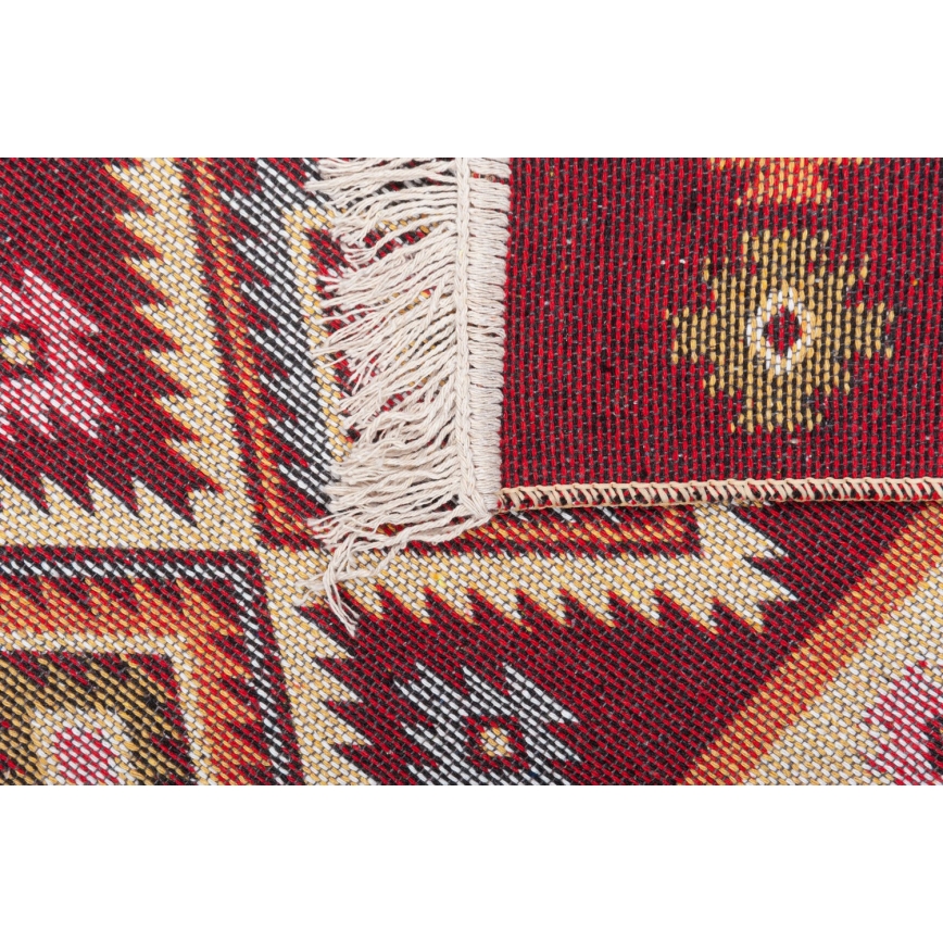 Orientálny koberec KILIM 80x150 cm červený