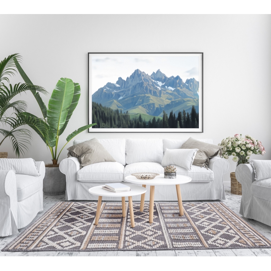 Orientálny koberec NEPAL 80x153 cm sivý