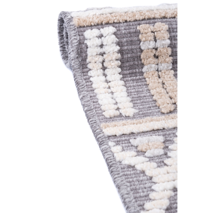 Orientálny koberec NEPAL 80x153 cm sivý