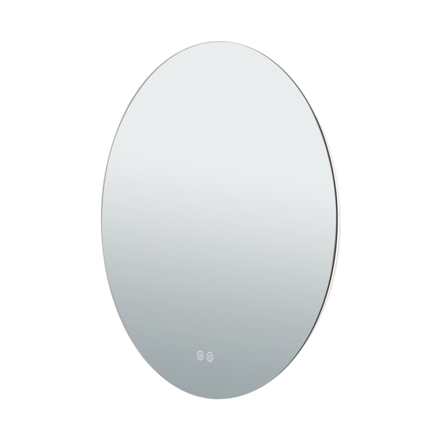 LED Kúpeľňové vyhrievané nástenné zrkadlo s podsvietením FOCUS LED/25W/230V 3000/4200/6000K pr. 60 cm IP44