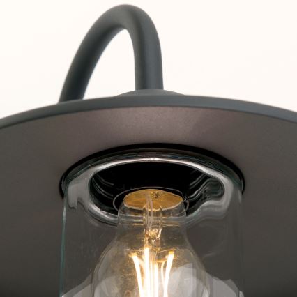 Vonkajšia nástenná lampa EDWARD 1xE27/60W/230V IP44 čierna