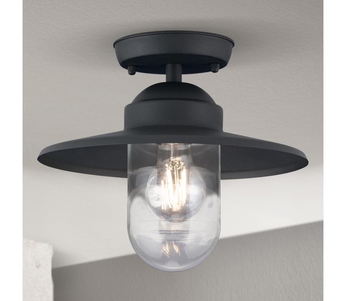 Orion AL 11-1317 - Vonkajšie prisadené svietidlo EDWARD 1xE27/60W/230V IP44 antracit AL 11-1317 anthrazit