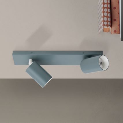 Bodové svietidlo PENN 2xGU10/13W/230V sivé