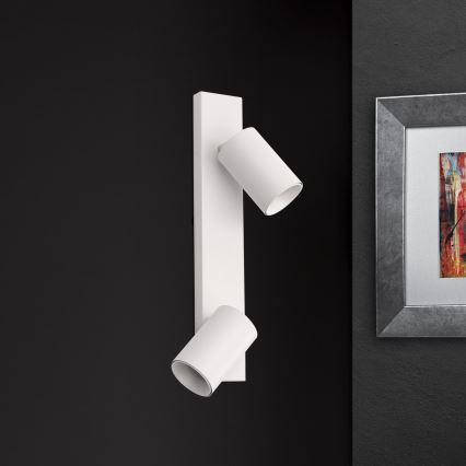 Bodové svietidlo SEAN 2xGU10/13W/230V biela