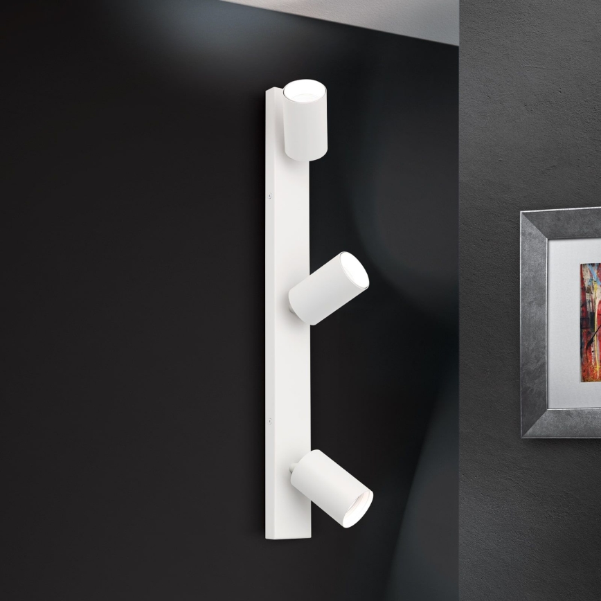 Bodové svietidlo SEAN 3xGU10/13W/230V biela