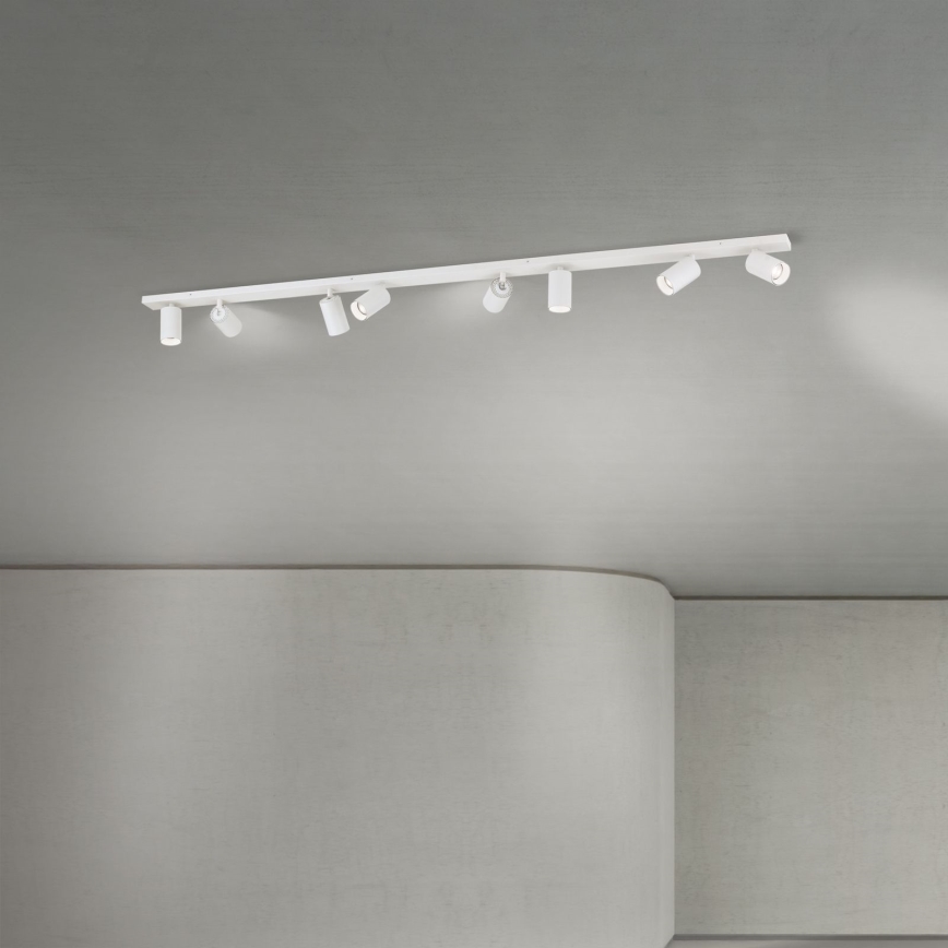 Bodové svietidlo SEAN 8xGU10/13W/230V biele