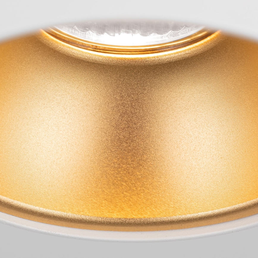 Bodové svietidlo STARLIGHT 1xGU10/50W/230V biela/zlatá