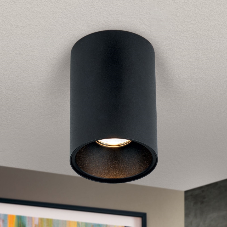 Bodové svietidlo STARLIGHT 1xGU10/50W/230V čierna/zlatá