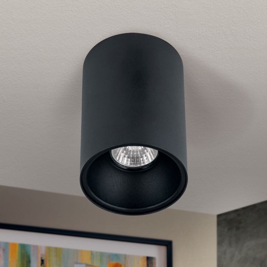 Bodové svietidlo STARLIGHT 1xGU10/50W/230V čierna/zlatá