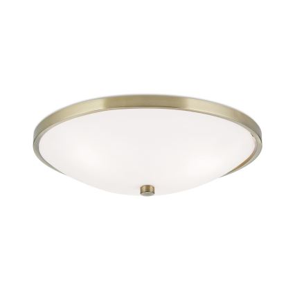 Stropné svietidlo AIDA 3xE27/60W/230V pr. 40 cm mosadz