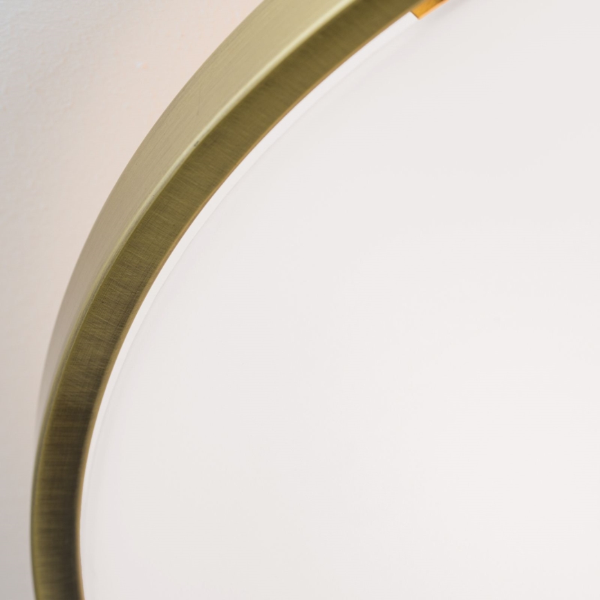 Stropné svietidlo AIDA 3xE27/60W/230V pr. 40 cm mosadz