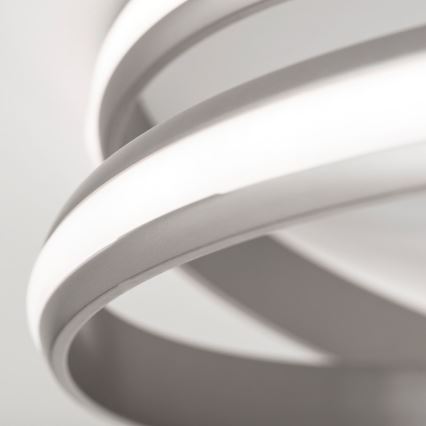 LED Stmievateľné stropné svietidlo CIRCUS LED/30W/230V strieborná