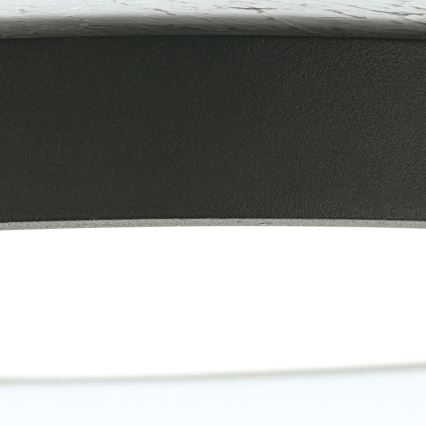 LED Stropné svietidlo BULLY LED/24W/230V pr. 24 cm čierna