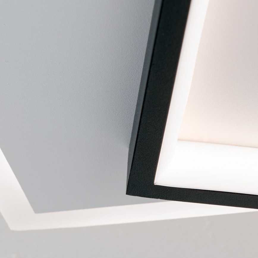 LED Stmievateľné stropné svietidlo EMANUEL LED/50W/230V biela/čierna