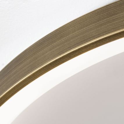 LED Stropné svietidlo CHARLIE LED/72W/230V pr. 80 cm zlatá