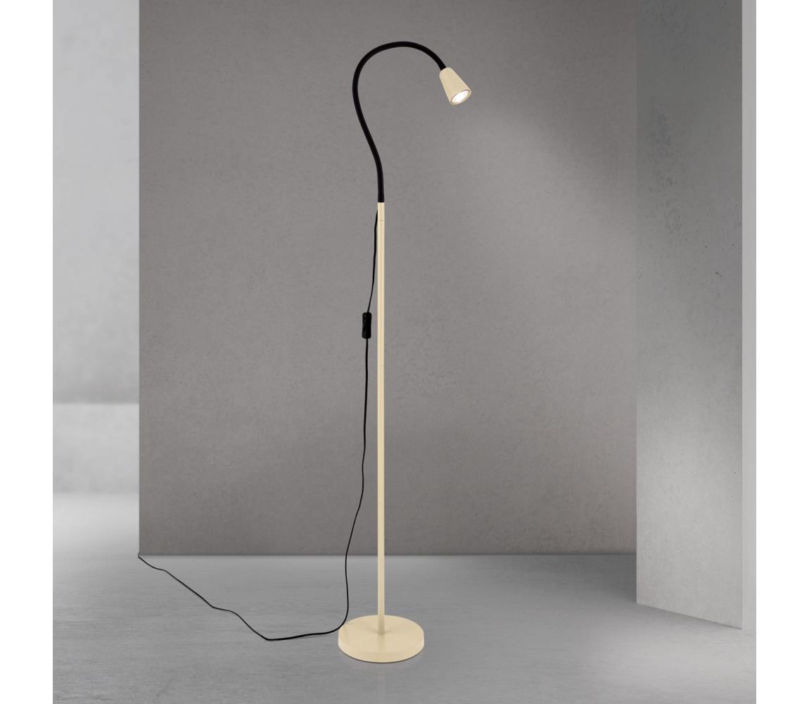 Orion - Flexibilná stojacia lampa DOTTY 1xGU10/10W/230V béžová/čierna Stl 12-1194/1 khaki