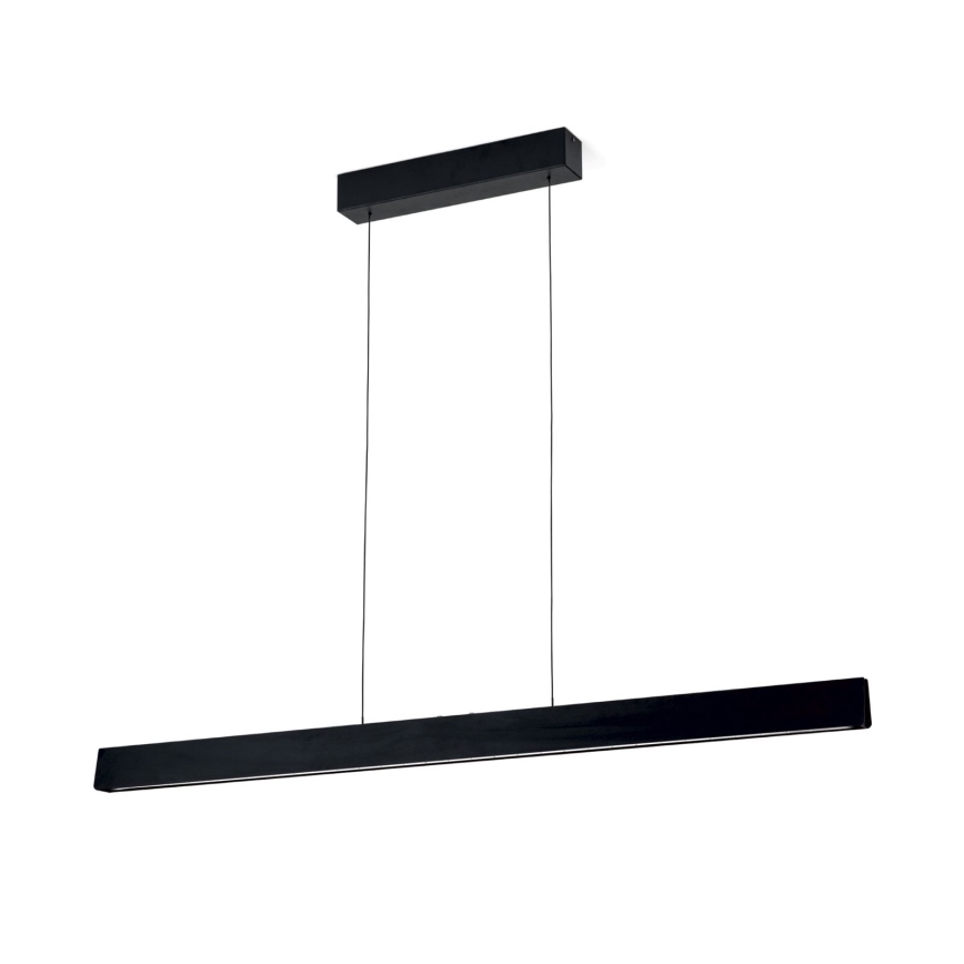 LED Stmievateľný luster na lanku TARA LED/44W/230V 2700/3800/4500/5700K čierna