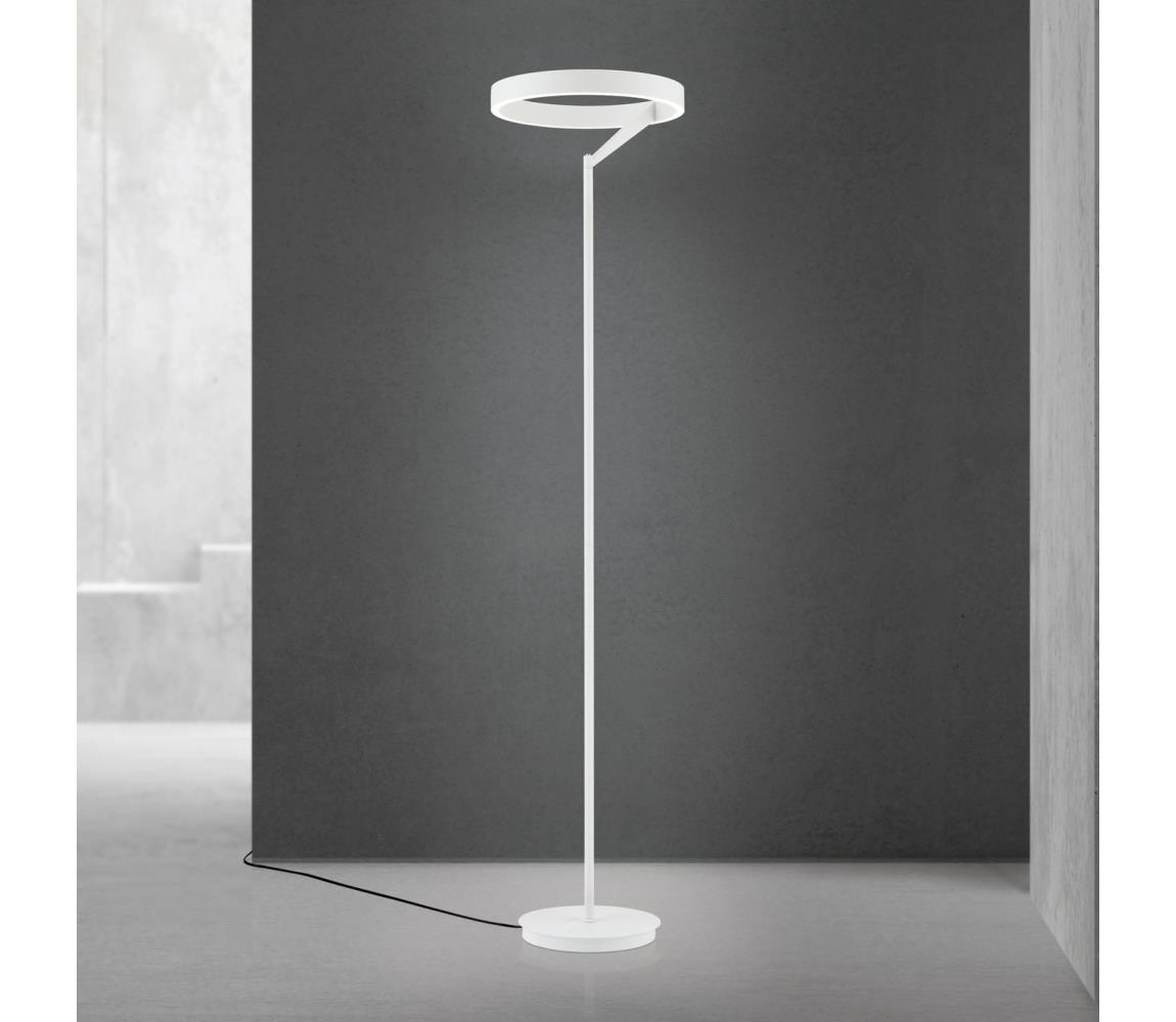 Orion - LED stmievateľná stojacia lampa KOLK LED/40W/230V 2700/4000K biela Stl 12-1293 weiß