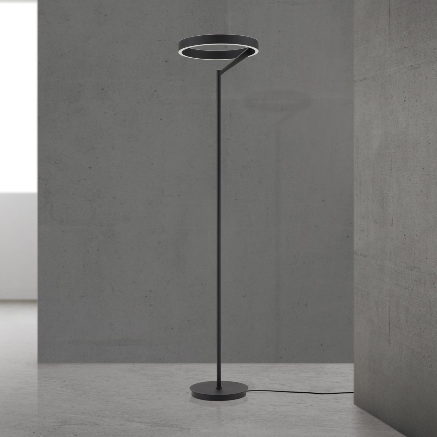 Stmievaná LED stojacia lampa KOLK LED/40W/230V 2700/4000K čierna