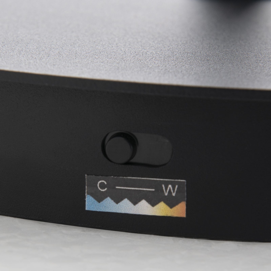 Stmievaná LED stojacia lampa KOLK LED/40W/230V 2700/4000K čierna