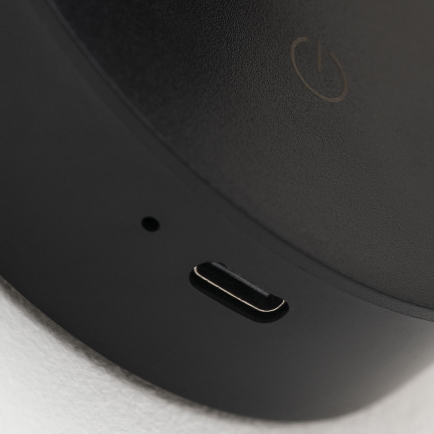 LED stmievateľné nabíjateľné dotykové nástenné bodové svietidlo LUXY LED/1W/5V 2200 mAh 2700/3000/4000K čierne