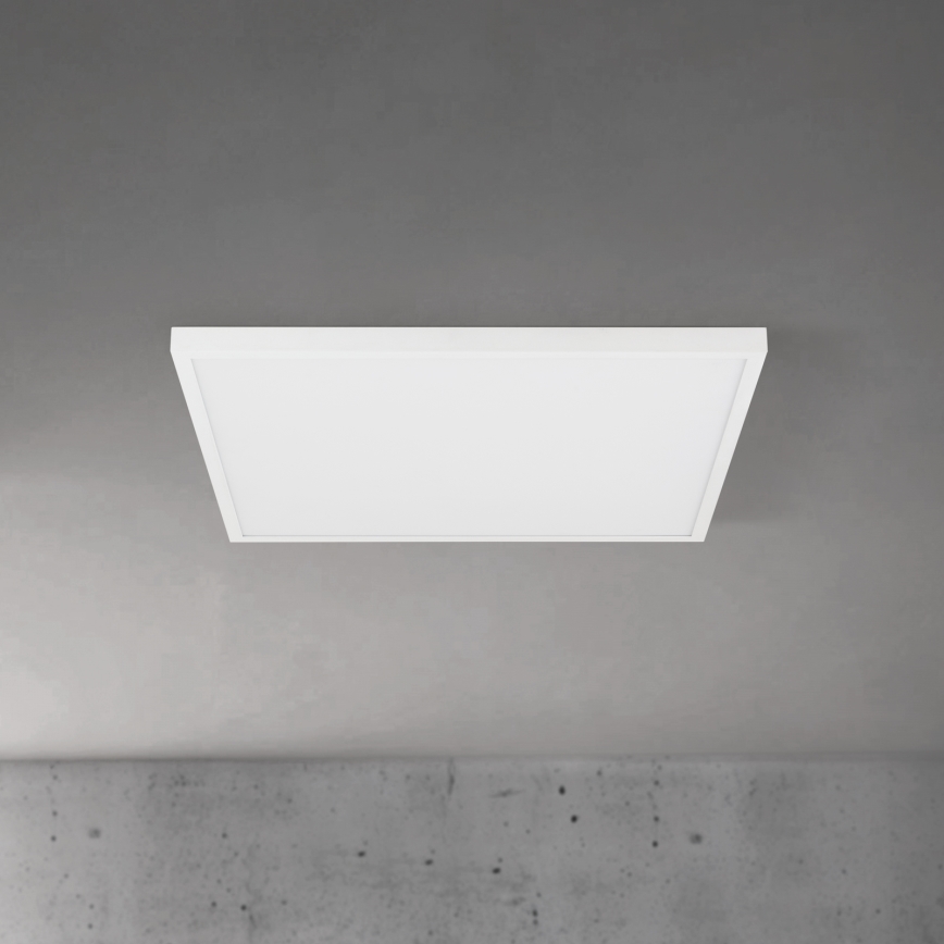 LED stmievateľné stropné svietidlo DISC LED/46W/230V 2700/3000/4000K 59x59 cm biela