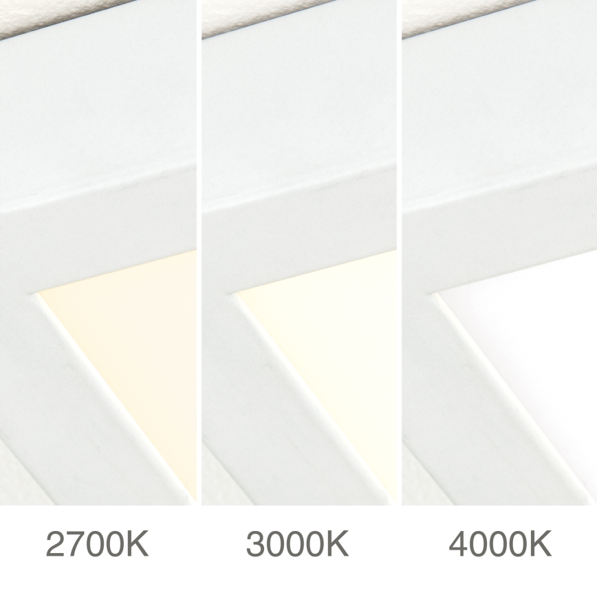 LED stmievateľné stropné svietidlo DISC LED/46W/230V 2700/3000/4000K 59x59 cm biela