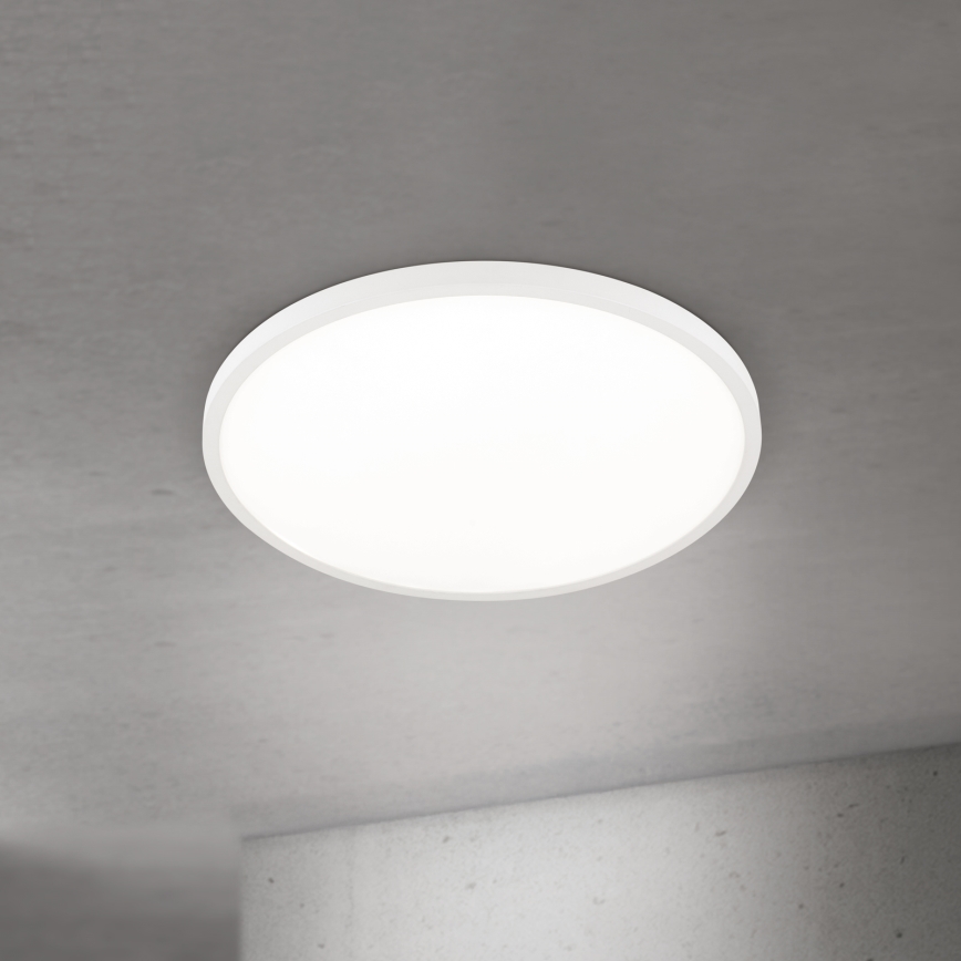 LED Stmievateľné stropné svietidlo DISC LED/46W/230V 2700/3000/4000K priem. 60 cm biela