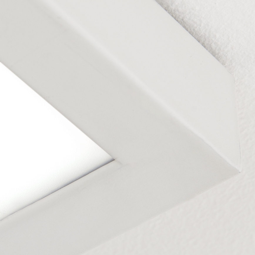 LED stmievateľný prisadený panel DISC LED/40W/230V 2700/3000/4000K 115x30 cm biely