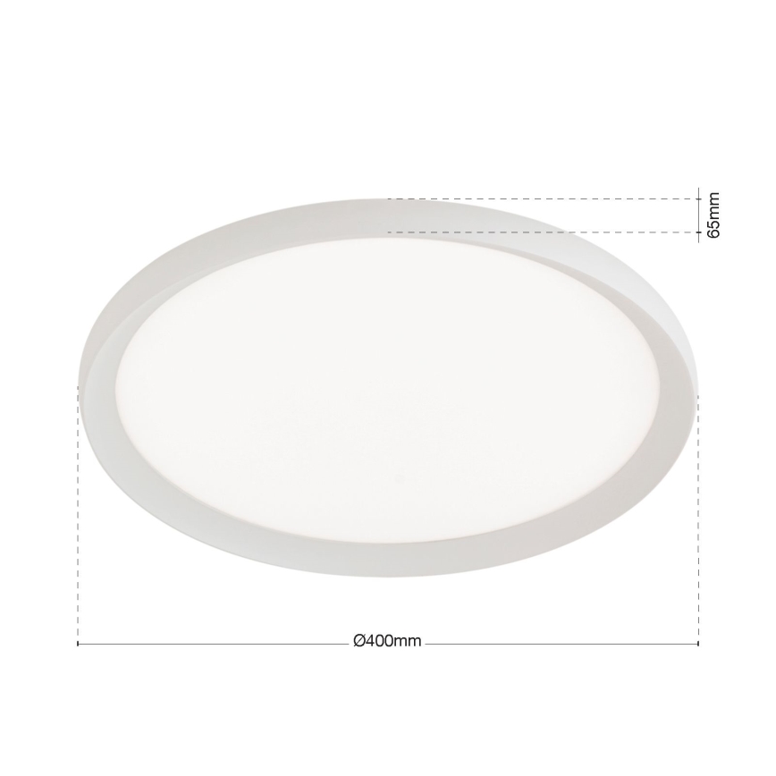 LED Stropné svietidlo KANT LED/30W/230V 2700/3000/4000K pr. 40 cm biele