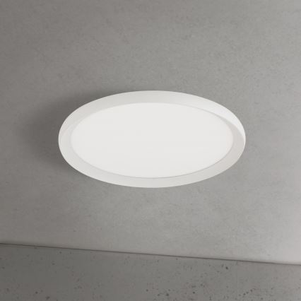 LED stropné svietidlo KANT, 30 W, 230 V, 2700/3200/4000 K, priemer 40 cm, biele