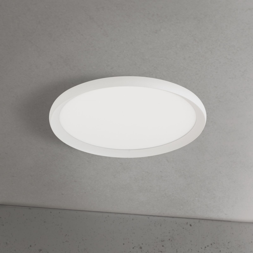 LED stropné svietidlo KANT, 30 W, 230 V, 2700/3200/4000 K, priemer 40 cm, biele